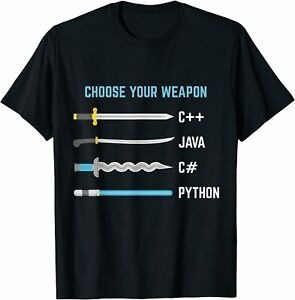 NEW LIMITED Choose Your WeaponFunny Computer T-Shirt S-3XL