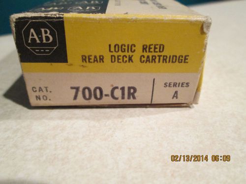 NIB Allen Bradley 700-C1R SERIES A Rear Deck Cartridge