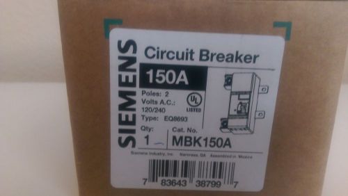 **brand new** siemens 150 amp 4-3 or 32 inch circuit breaker for sale