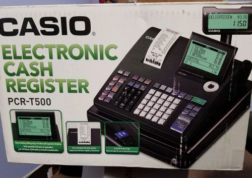 The Casio PCR-T500 can be rephrased as the Casio PCR-T500 Cash Register.