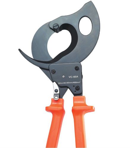VC-60A Ratchet Cable Cutter with a Cutting Capacity of 60mm and 500mm2 for Copper and Aluminum Cables.