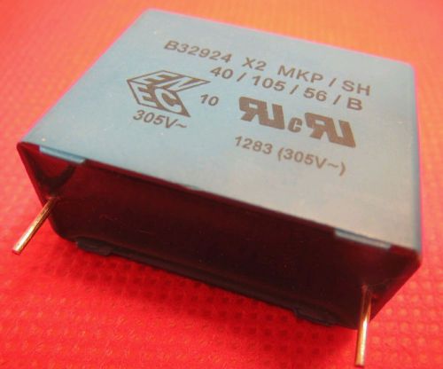 2pcsx b32924c3225m epcos polypropylene film capacitor 2.2uf 305vac x2 safety for sale