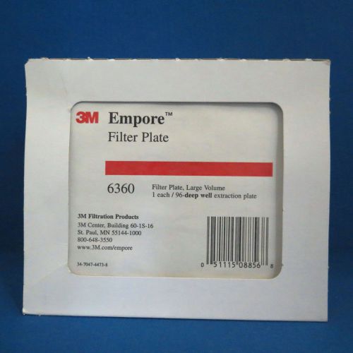 3M Empore 96 Deep Well Extraction Plate 2.5mL # 6360