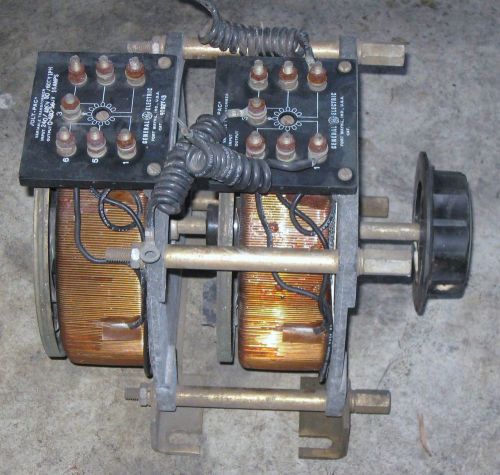 G.E. U.S.-Made 16Amp 0-480Volt TWIN Variac Variable AC Auto Transformer