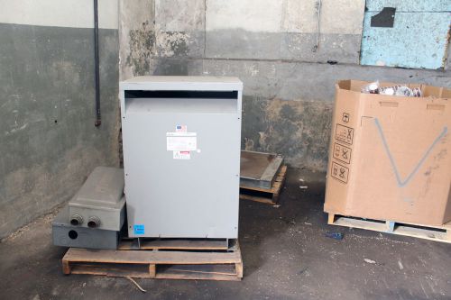 208 - 480  step-up transformer 112.5 kva federal pacific t204h112e for sale
