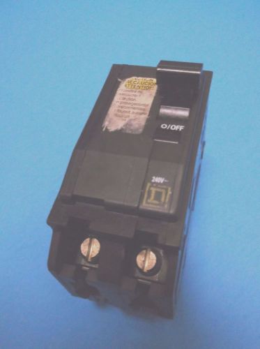 QO260/YI-121 2-Pole Circuit Breaker with a 60 Amp Capacity and a Voltage Rating of 240, Made by SQUARE D.