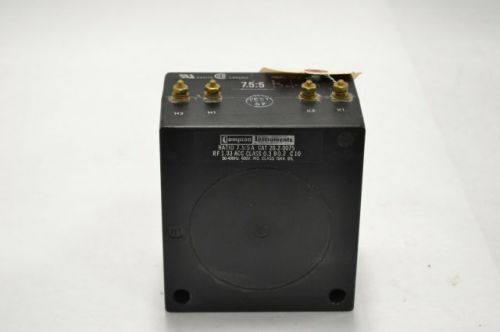 Crompton 20-2-0075 7.5:5amp 600v 10kv 50-400hz current transformer b201014 for sale