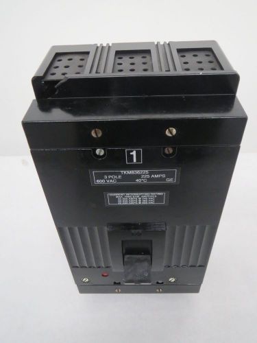 General electric ge tkm836225 225a trip 3p 225a 600v-ac circuit breaker b321013 for sale