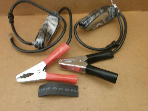 Century solar battery charger new clamp leads - bolted for sale