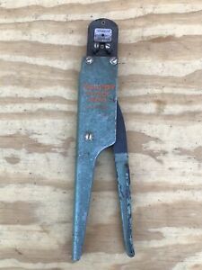 Burndy Hytool M8ND Crimper Tool N16RT-15 Die Wire Cable Tool Hand
