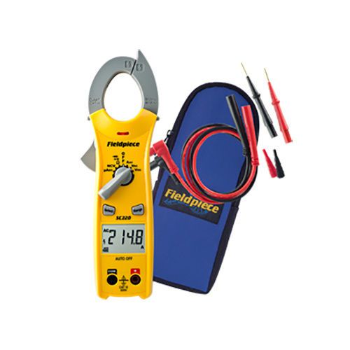 Compact Clamp Meter with DC MicroAmps - Fieldpiece SC220