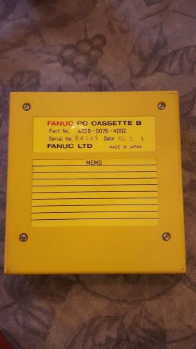 Nissin NK-4X CNC Lathe 11TTF Fanuc PC Cassette B (A02B-0076-K002)