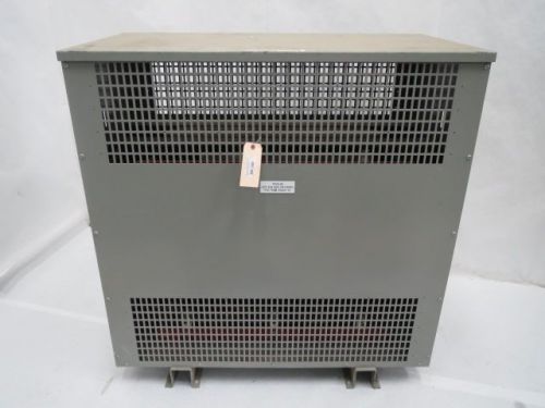 Square d c225t127hx 225kva 3ph 600v 600y/346v dry type sec transformer b200966 for sale