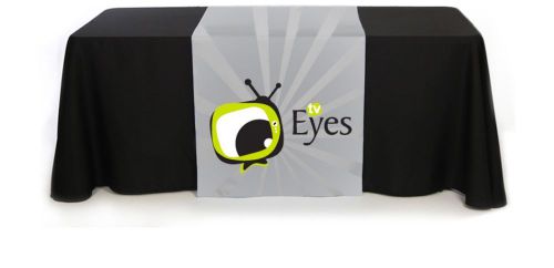 Table runner, 3ft x 7ft (84) length, we print color with your logo for sale