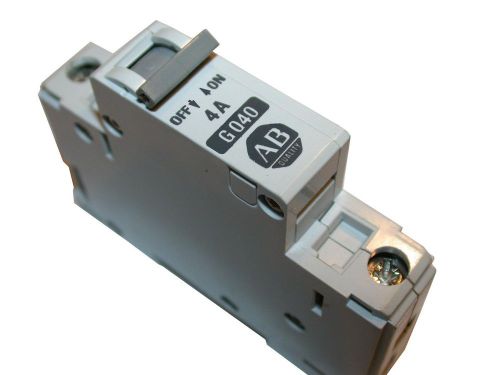 Up to 40 allen bradley 4 amp circuit breakers 1492-cb1 g040 for sale