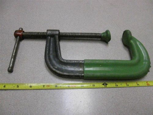 Aircraft machinist tool - HARGRAVE No. 44 6&#034; C clamp made of forged steel