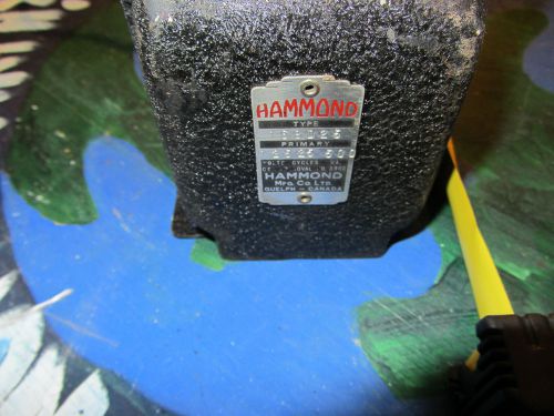 Vintage hammond multiple output  168d25 transformer  #2 for sale