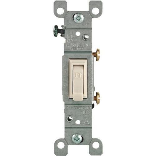 Leviton m26-01451-2tm 10-pack quiet single pole switch-lt alm 10pk 1tgl switch for sale