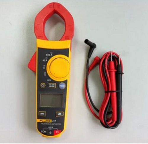 Fluke 317 Digital Clamp Meter with Voltage, Amperes and Relative features.