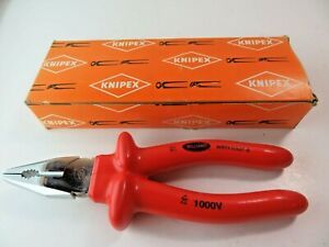 KNIPEX 8&#034; Combination Linesman 1000V insulated WKN0307-8 Williams NOS