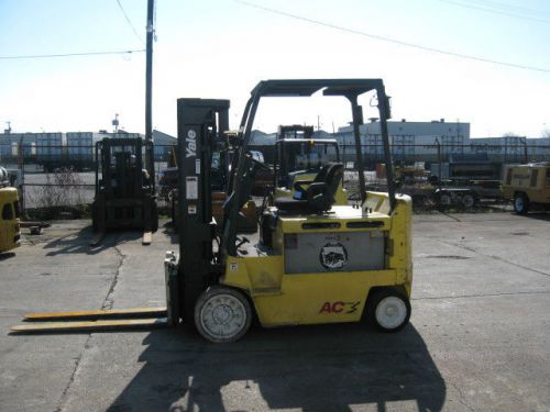 Electric forklift - Yale ERC 080 (8000 pounds) - 2006 edition