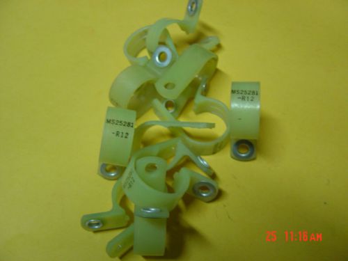 Mil spec plastic loop clamps, ms25281 r12 for sale