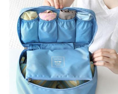 Brand New Travel Pouch Bra Holder Hand Bag Underwear And Bra Storage Bag
