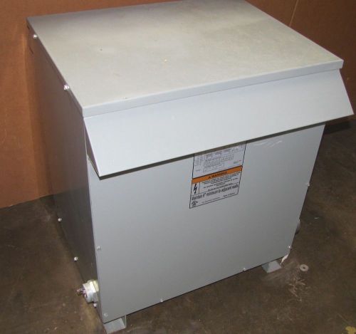 Siemens 3f3y075tp1ds 75 kva 75kva  h.v. 480 delta l.v. 208y/120 3ph transformer for sale