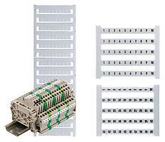 Terminal Block Marker 1-50, 5mm Card-50 (Pack of 5) by Weidmuller, numbered 0473560001.