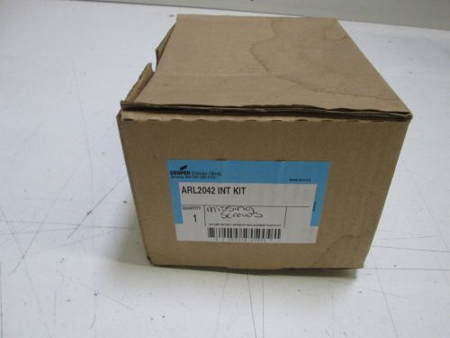 New in box Crouse-Hinds INT ARL2042 Kit with missing screws.