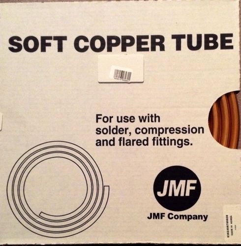JMF Company's Soft Copper Tube Type L Roll - 3/8