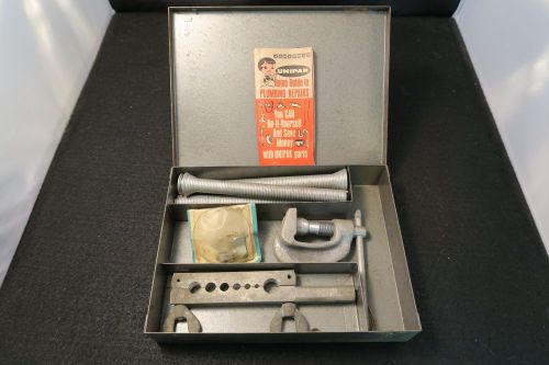 Vintage craftsman flaring tool set - 8 pieces with case - free shipping for sale