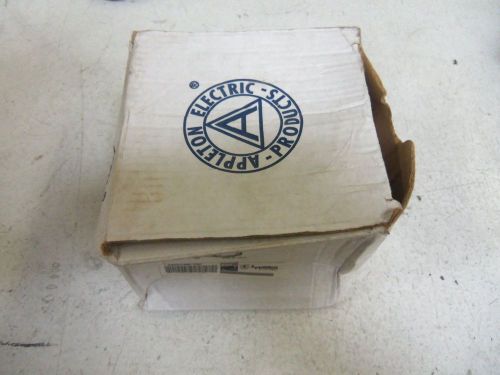 A box containing 14 new Appleton K100-CM conduit pieces.