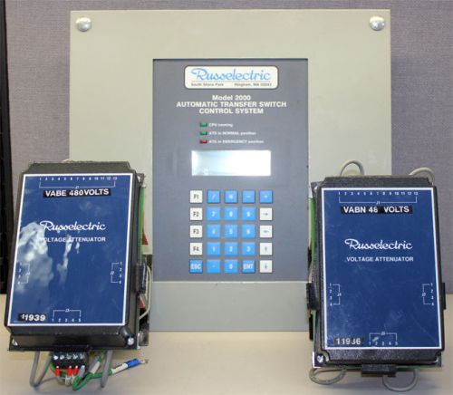 Russelectric Inc. Model 2000 Automatic Transfer Control System