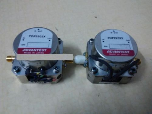Two pieces of Advantest TOP 2202X YIG Mixer